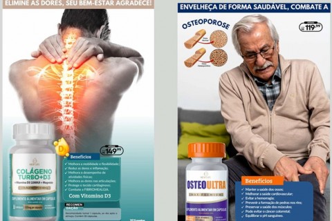 Dores Nunca mais. Problemas de Osteoporose - Adquira Produtos New Life